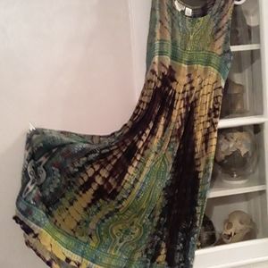 Tie die Summer Dress